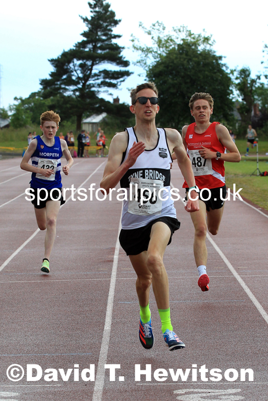 3000 metres, 2022 NEGP Monkton No 4, June 29th. Photo: David T. Hewitson/Sports for All Pics